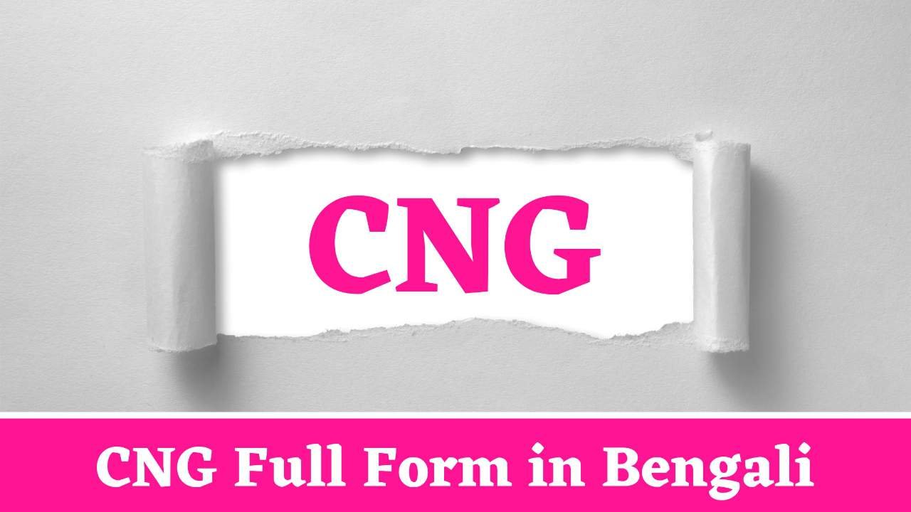 CNG Full Form in Bengali