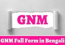 GNM Full Form in Bengali