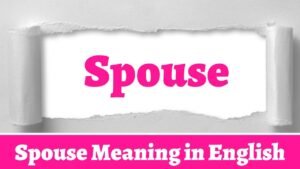 Spouse Meaning in Bengali